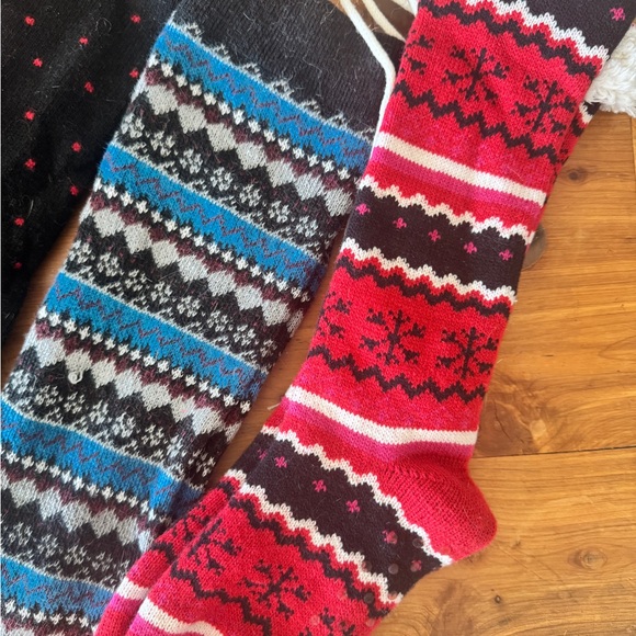 Boot Socks 8 PAIRS! Leg Warmers - Bundle Sz 6.5-8.5 warm cozy soft women’s - Picture 6 of 10